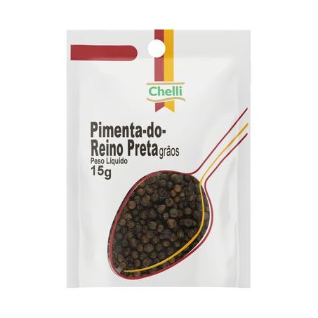 PIMENTA CHELLI PRETA GRAOS 15G ENVELOPE