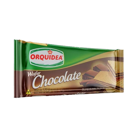 Wafer chocolate orquídea 120g