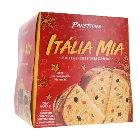 PANETONE ITALIA MIA 400G FRUTAS 360-34