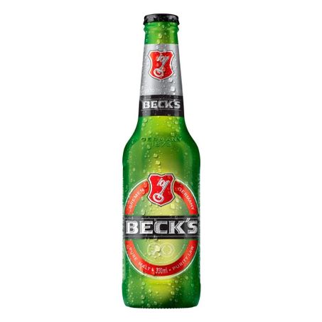 CERVEJA GERMAN LAGER PURO MALTE BECK'S LONG NECK