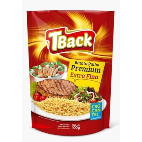 BATATA PALHA EXTRA FINA T-BACK 100G