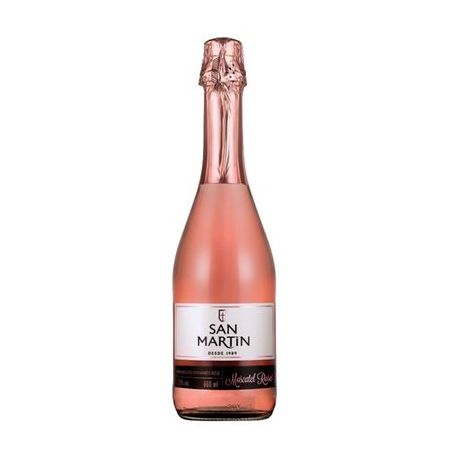 Espumante San Martin Moscatel Rosé Garrafa 660ML