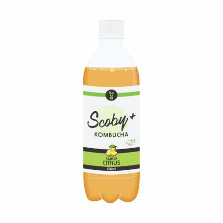 Bebida Artesanal Kombucha Scoby Citrus 500ml