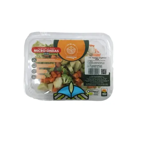 Mix Vegetais Rio De Una Orgânicos Bandeja 350g 
 