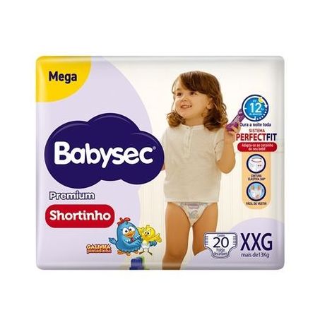 FRALDA BABYSEC GALIN PINT XXG 20UN MEGA PANTS