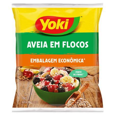 Aveia Yoki Flocos 500g