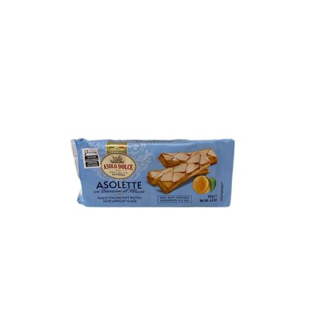 Biscoito asolo dolce fol. glace damasco 125gr