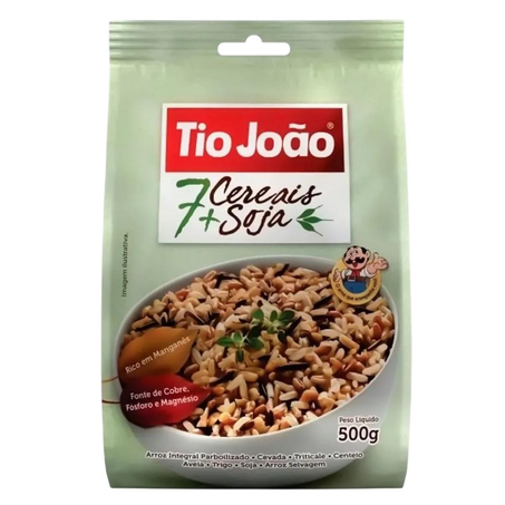 Arroz Integral Tio João 500g - 7 Cereais