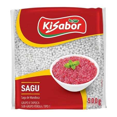 Sagu de mandioca kisabor 500g