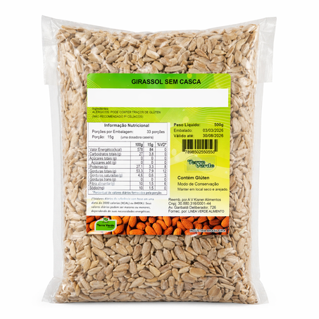 GIRASSOL SEM CASCA 500G