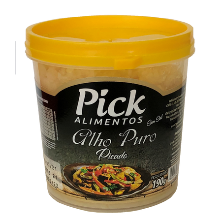 PICK ALHO PURO PICADO 190G