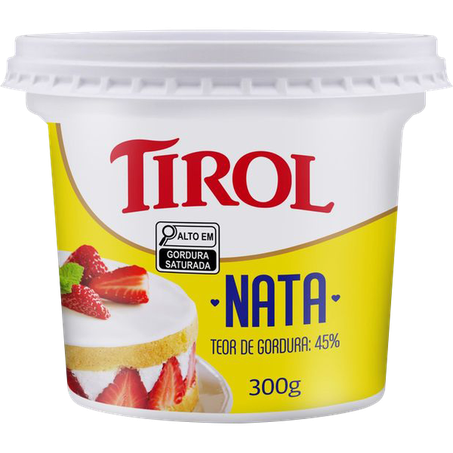 Creme de leite tirol pote 300g