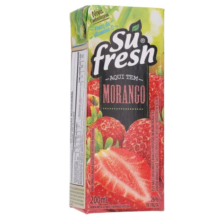 BEB.SUFRESH 200ML MORANGO 360-34