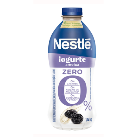 Iogurte Líquido Nestlé Triplo Zero Ameixa Garrafa 1150g