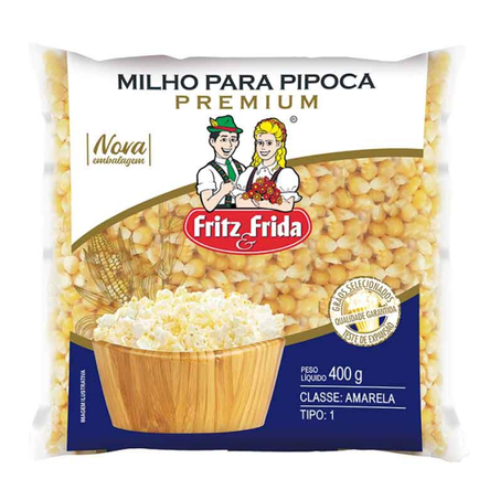 MILHO DE PIPOCA FRITZ&FRIDA PREMIUM 400G 360-1