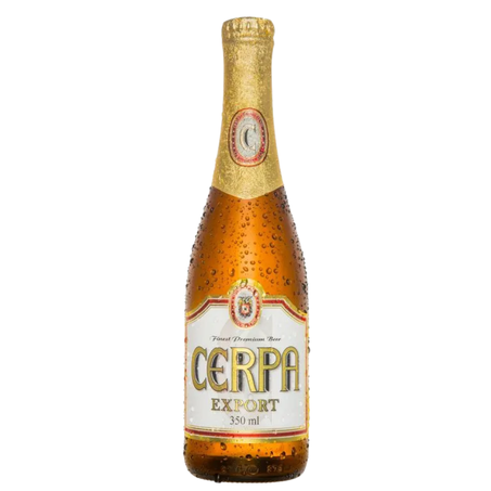 Cerveja cerpa export 350ml long neck un