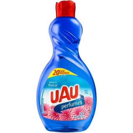 Limpador perfumado uau brisa de frescor promocional 1l