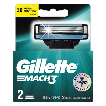 CARGA DE APARELHO PARA BARBEAR GILLETTE MACH3