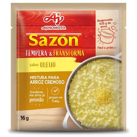 Tempero sazon tempera e transforma queijo 16g