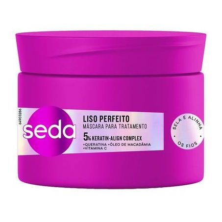 Mascara Capilar Seda 300g Liso Perfeito