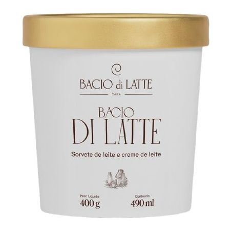 SORVETE BACIO DI LATTE GELATO 490ML