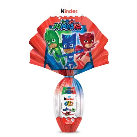 Ovo de páscoa kinder smurfs 100g