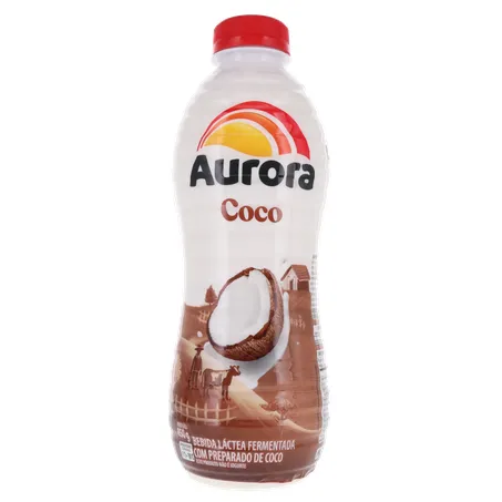Bebida Láctea Fermentada Aurora Coco Frasco 850gr 360-0
