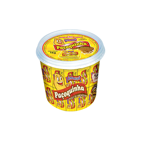 Pacoca amendupa retangular pt 1kg