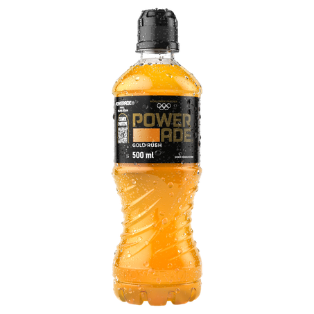 Isotônico Abacaxi e Kiwi Powerade Gold Rush Garrafa 500ml
