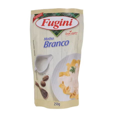 Molho Branco Fugini Opção Vegana Sachê 250gr