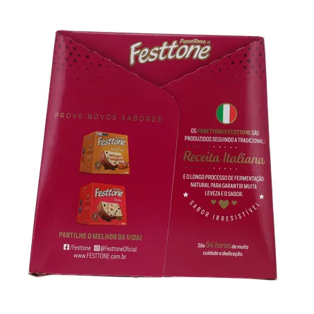 Panettone festtone trufado brigad cx400g 360-1