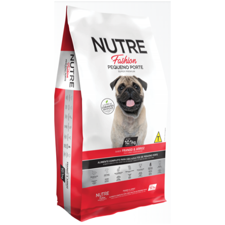 Ração para cães pequeno porte nutre fashion