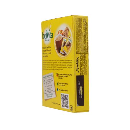 Biscoito Integral Belvita Mel/Cacau 75g 360-40