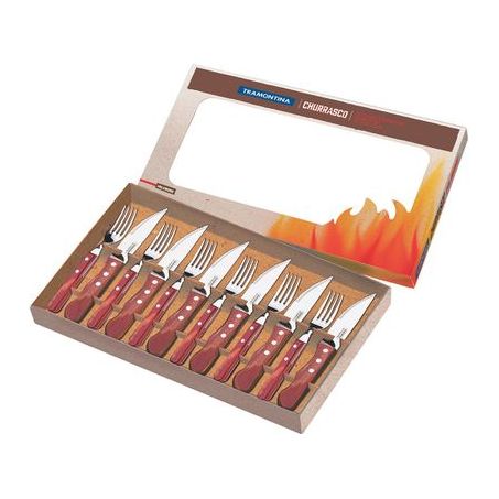 Faque tramo chur jumbo 12pc 21199/796 vermelho