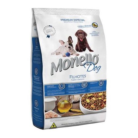 RACAO MONELLO CAES FILHOTES PC 1 KG FRAN