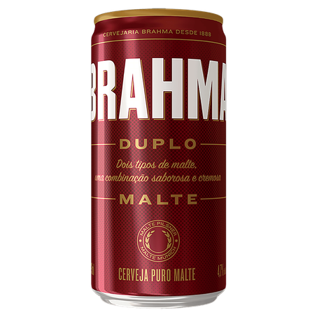 Cerveja Brahma Duplo Malte Lata 269ml