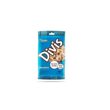 DIVINE DIVIS CHOC BRANCO 60G
