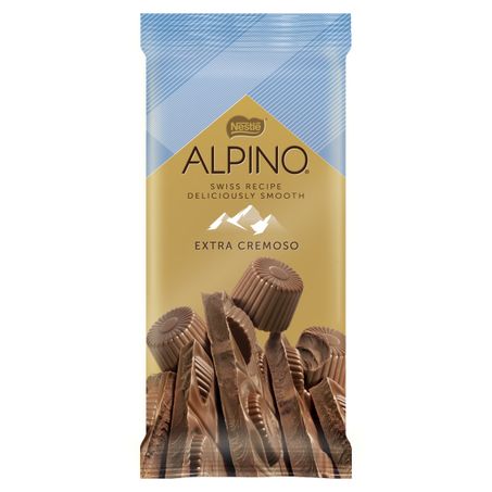 CHOCOLATE AO LEITE EXTRACREMOSO ALPINO