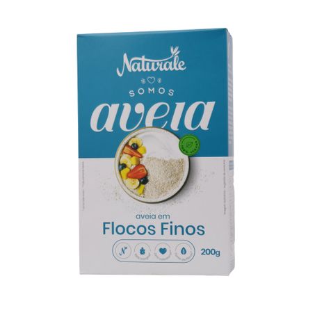 Aveia naturale flocos finos 170g 360-2