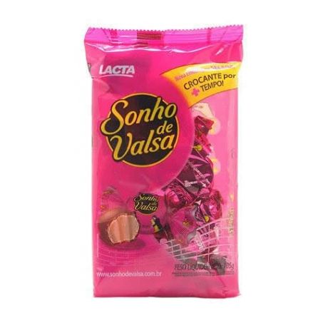 Bombom lacta 105g sonho valsa 5 unid