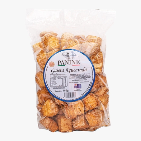 Gajeta Açucarada Pacote com  180G