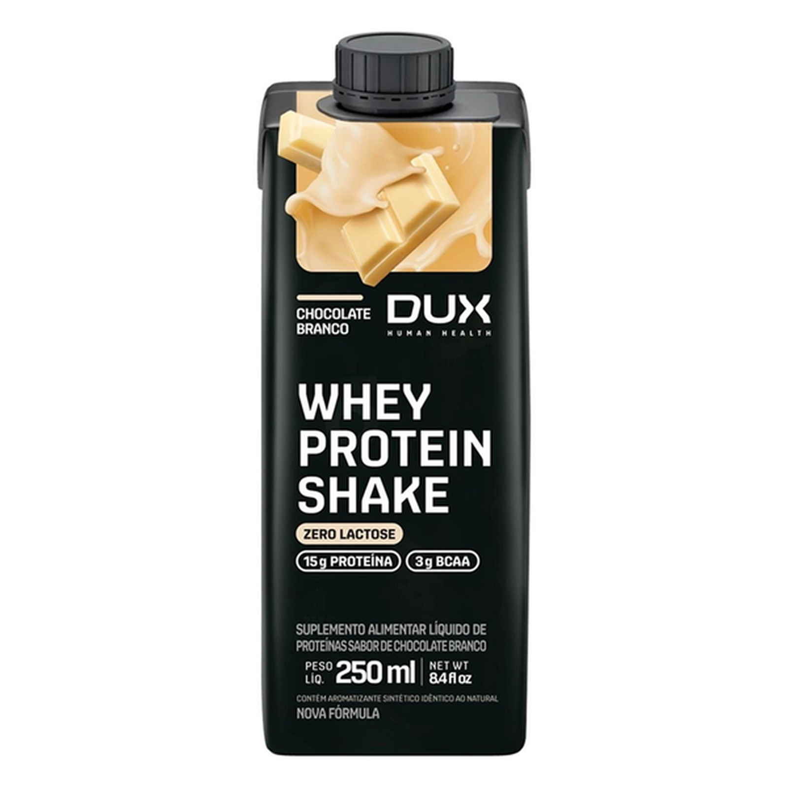 Dux Nutrition Whey Protein Shake 15g Chocolate Branco 250ml