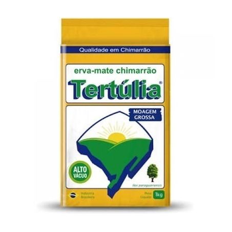 Erva mate tertulia moagem grossa pacote 1kg