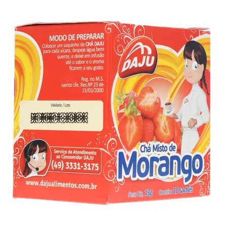 Cha daju morango 10sc 360-13