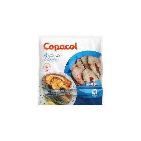 Posta Tilápia Copacol Congelada Pacote 800g 
 
