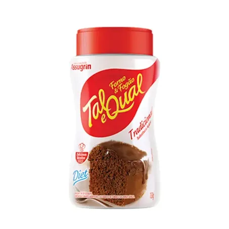 Adoçante Dietético em Pó Assugrin Diet Tradicional Pote 120gr