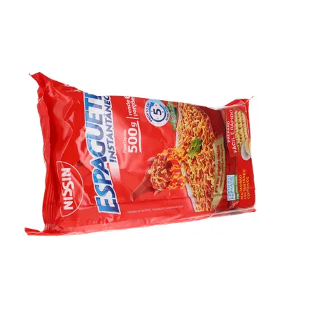 MASSA NISSIN ESPAGUETE C/OVOS T5 500G 360-14