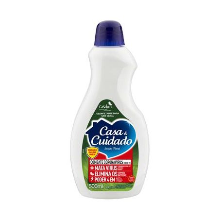 DESINFETANTE CASA CUIDADO 500ML REFIL ESCUD FLORAL 