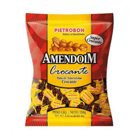 BALA PIETROBON 250G AMENDOIN CROCANTE