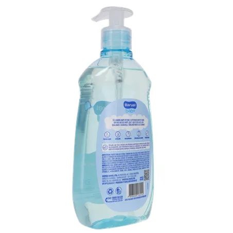 SABONETE LÍQUIDO INFANTIL BARUEL BABY PELE DELICADA PUMP 400ML 360-14